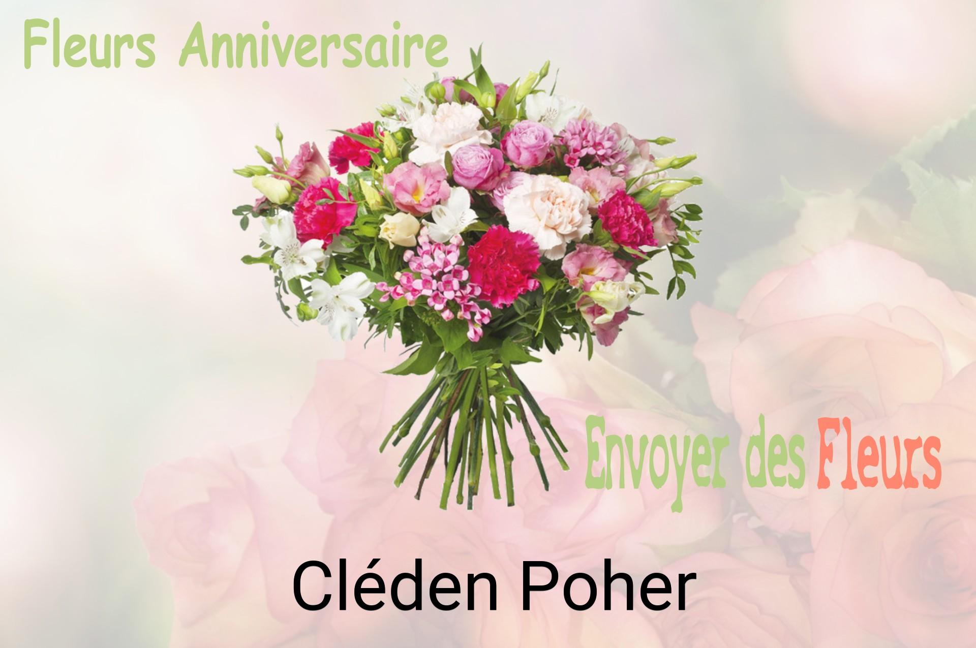 Bouquet de fleurs d’anniversaire livré à Cléden-Poher